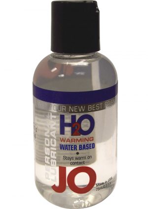 JO H2O Water Based Lubricant Warming 2oz