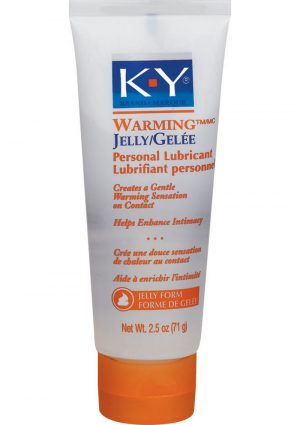 KY Jelly Warming Water Based Lubricant 2.5 Ounce