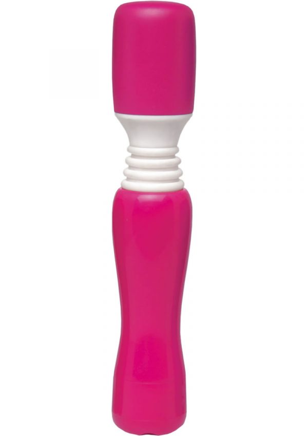 Maxi Wanachi Silicone Massager Waterproof 9 Inch Pink