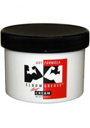 Elbow Grease Hot Formula Hot Cream Lubricant 9 Ounce