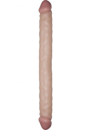 Real Skin All American Whoppers Double Dong 13 Inch Waterproof Flesh