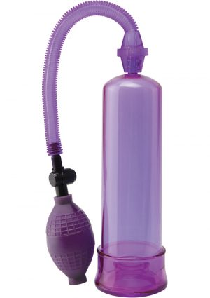 Pump Worx Beginners Power Pump With Cock Ring Purple