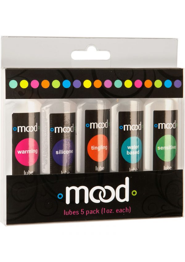 Mood Lubricant 1 Ounce Assorted 5 Pack