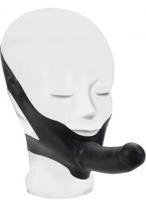 The Original Accommodator Latex Dong Black