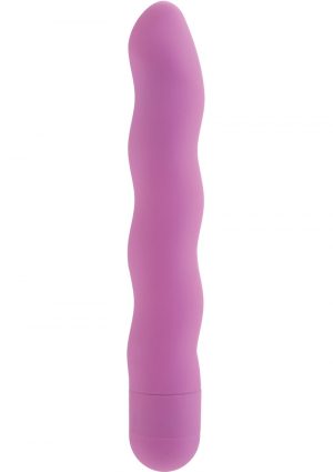 First Time Power Swirl Vibrator Waterproof 6 Inch Pink