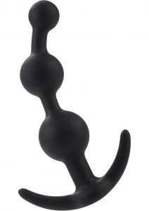 Booty Call Booty Beads Silicone Anal Beads Black