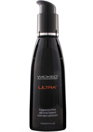 Wicked Ultra Silicone Lubricant Unscented 4 Ounce