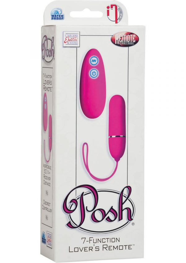 7 Function Lovers Remote Bullet Pink