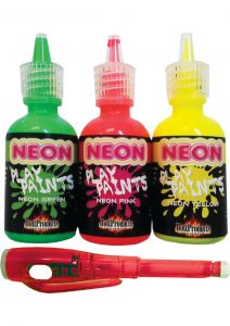 Neon Play Paints Assorted Colors 3 Each Per Pack