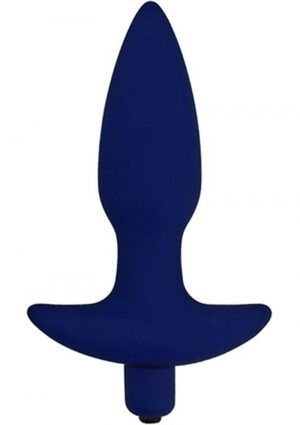 Corked 02 Silicone Anal Plug Waterproof Blue Medium