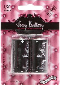 Sexy Battery Xtra Endurance Alkaline LR14 C/ 1.5V 2 Each Per Pack