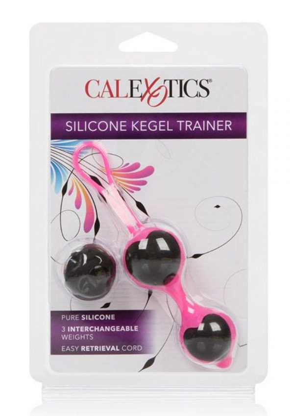 Cocolicious Silicone Kegel Trainer Black And Pink