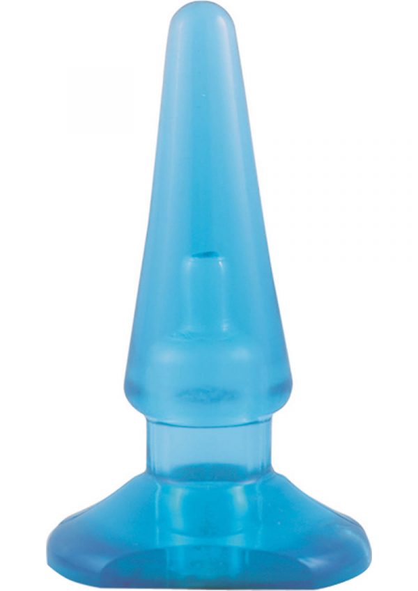 B Yours Basic Anal Plug Blue 4.25 Inch