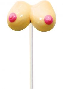 Boobie Pops Lollipop Strawberry