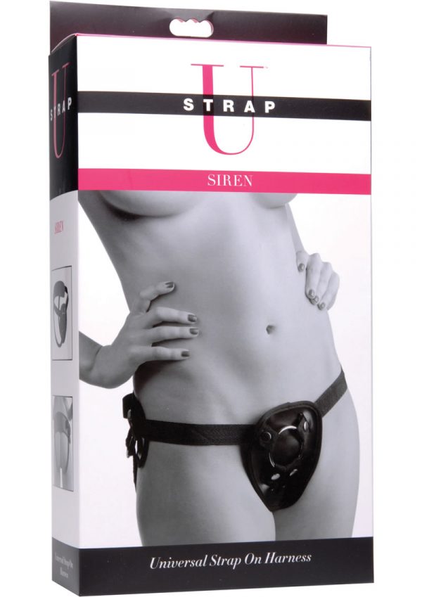 Strap U Siren Universal Strap On Harness Black