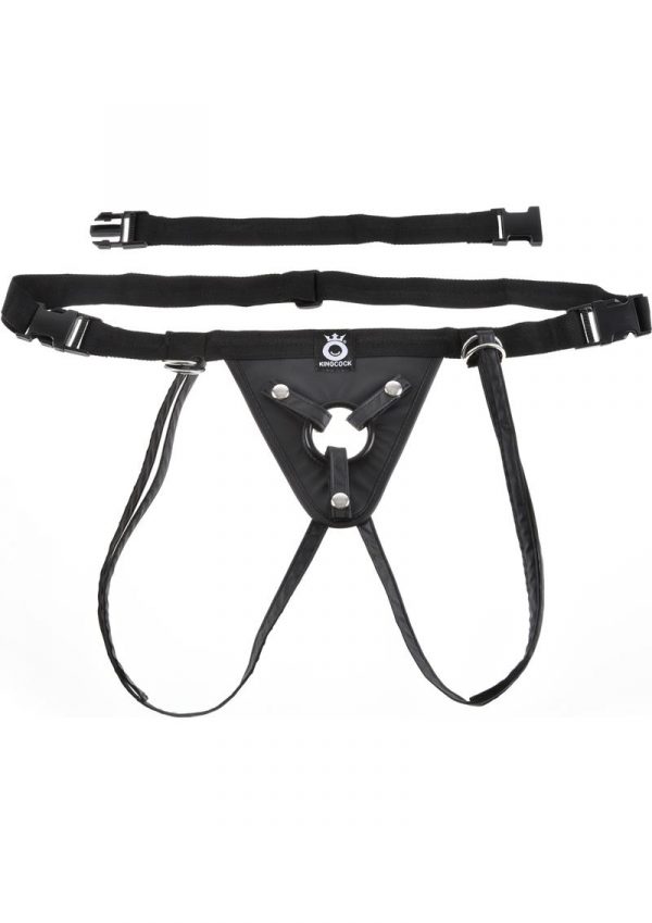 King Cock Fit-Rite Harness Black