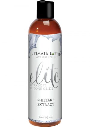 Intimate Earth Elite Ultra Soft Silicone Glide Shiitake 2oz