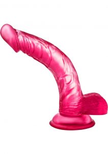 B Yours Sweet N Hard 07 Realistic Dong With Balls Pink 8 Inch