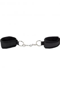 Ouch Velcro Cuffs For Hands Or Ankles Black