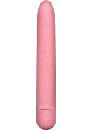 Gaia Eco Biodegradable Vibrator Waterproof Coral 7 Inch