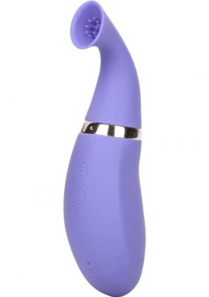 Clitoral Pump Silicone Rechargeable Waterproof Purple