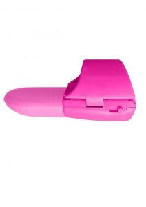 Fuzu Silicone Fingertip Massager With Textured Tips Pink