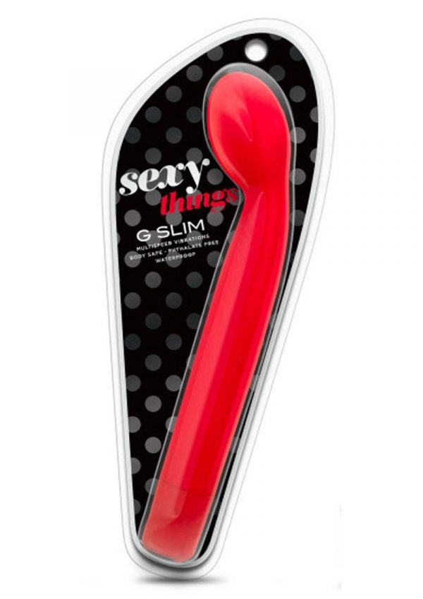 Sexy Things G Slim G Spot Massager Waterproof Scarlet Red 8.5 Inches