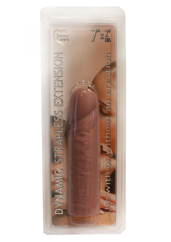 Doctor Loves Dynamic Strapless Penis Extension 7 Inch Flesh