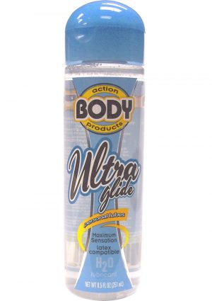 Body Action Ultra Glide Water Based Lubricant 8.5 Ounce