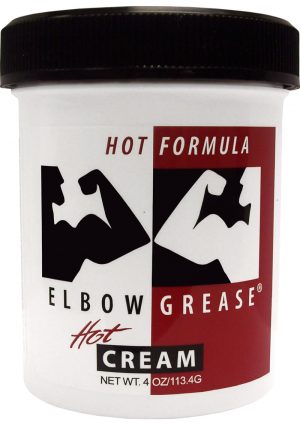 Elbow Grease Hot Cream Lubricant 4 Ounce