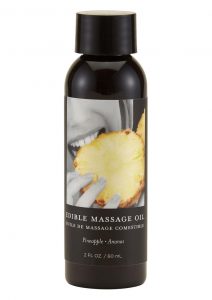 Earthly Body Edible Massage Oil Pineapple 2 Ounce