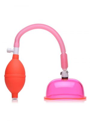 Size Matters Vaginal Pump With Large Cup 5 Inch Pink