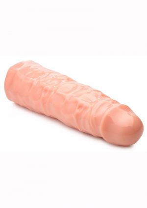 Size Matters 3 Inch Penis Enhancer Sleeve Flesh 8.5 Inches