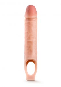 Performance Cock Sheath Penis Extender 10 Inch Flesh