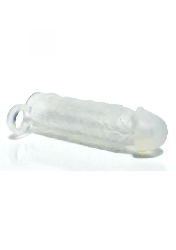 Bone Yard Meaty Silicone Cock Extender Clear