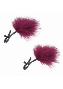 Sandm Enchanted Feather Nipple Clamps