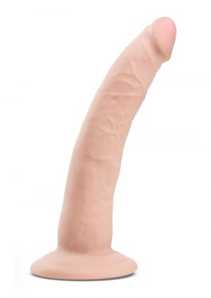 Dr. Skin Glide Self Lubricating Dildo 7.5in - Vanilla