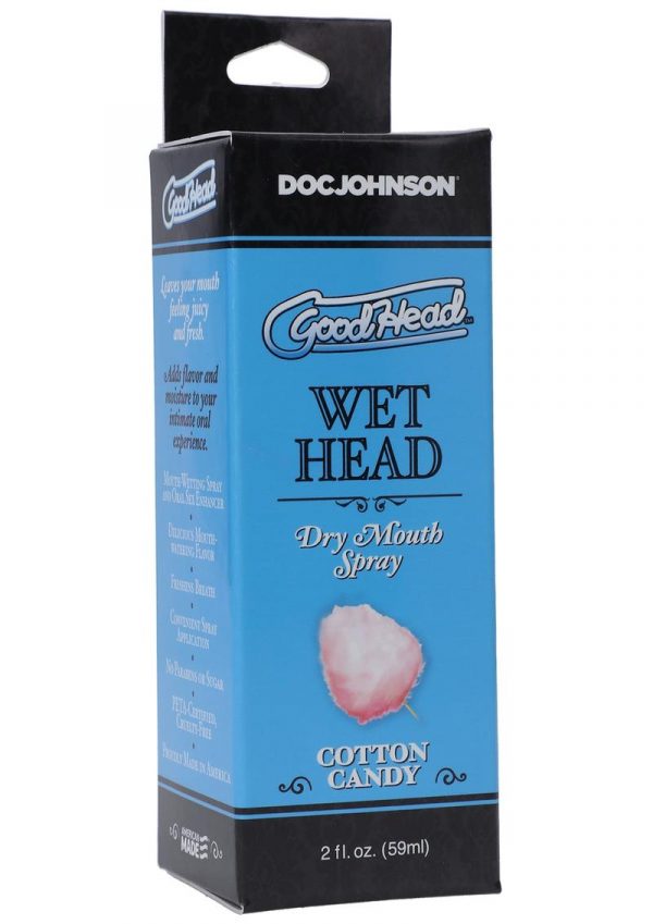 GoodHead Wet Head Dry Mouth Spray Cotton Candy 2oz