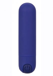 Rechargeable Hideaway Bullet Vibrator - Blue