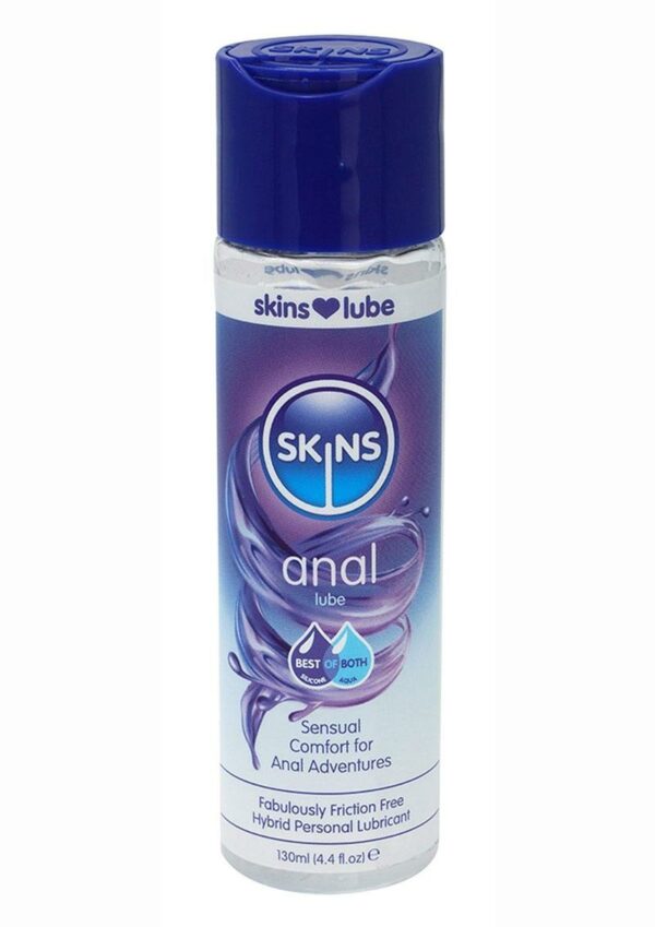 Skins Anal Silicone Lubricant 4.4oz (130ml)