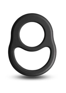 Renegade Cradle Silicone Cock Ring - Black