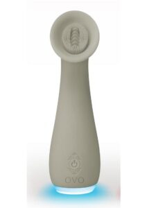 OVO Alina Rechargeable Silicone Clitoral Vibrator - Gray