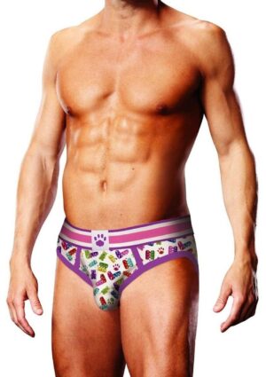 Prowler Spring/Summer 2023 Gummy Bears Brief - Medium - White/Multicolor