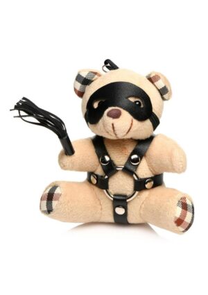 Master Series BDSM Teddy Bear Keychain - Tan