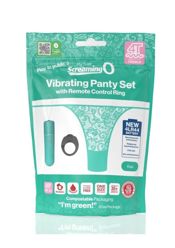 Screaming O My Secret Remote 4T Panty Vibe - Kiwi