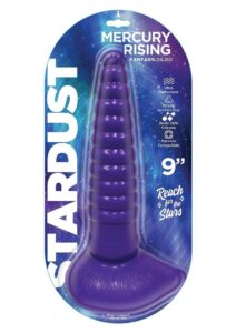 Stardust Mercury Rising Silicone Dildo - Purple